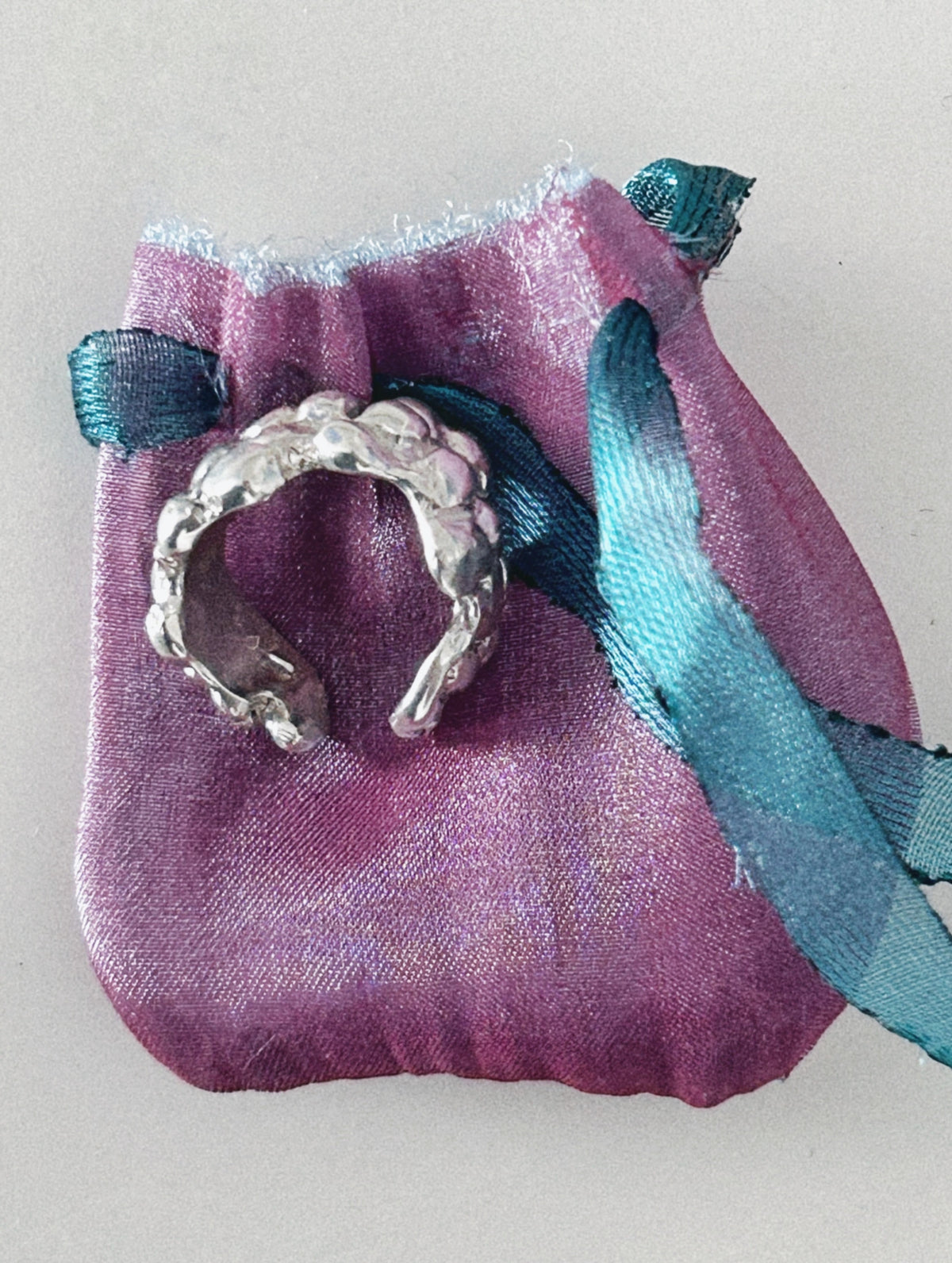 Raspberry ear cuff