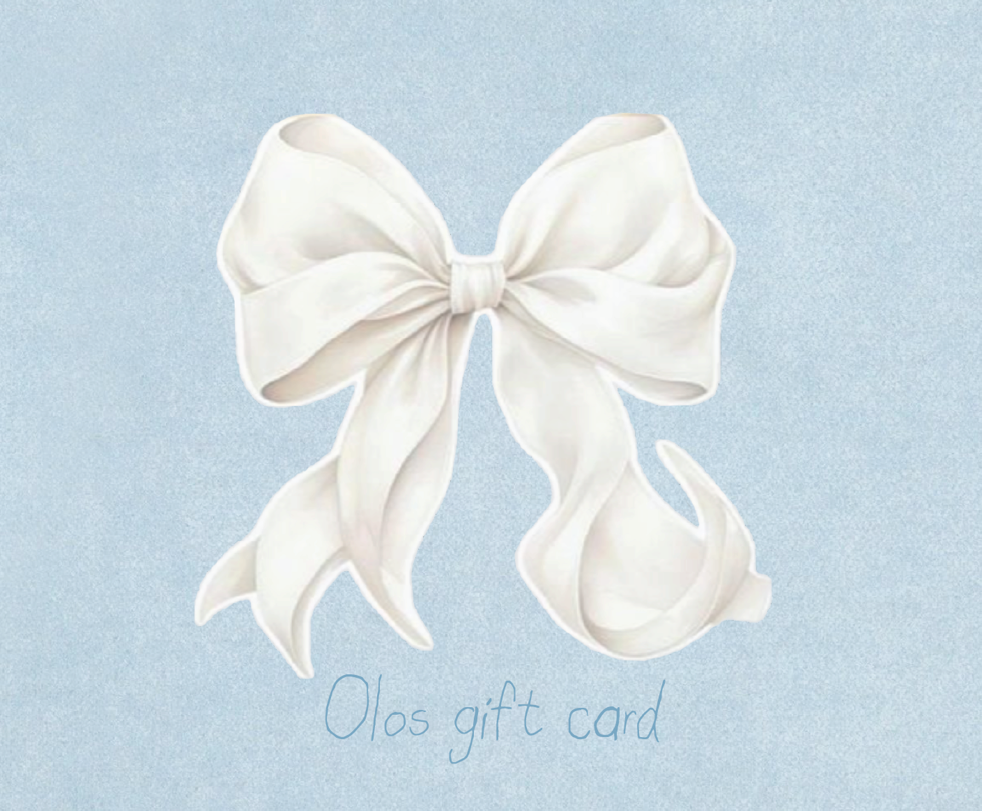Olos gift card